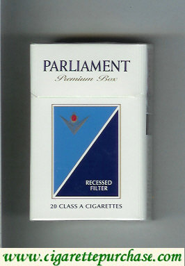 Parliament Premium Box cigarettes hard box